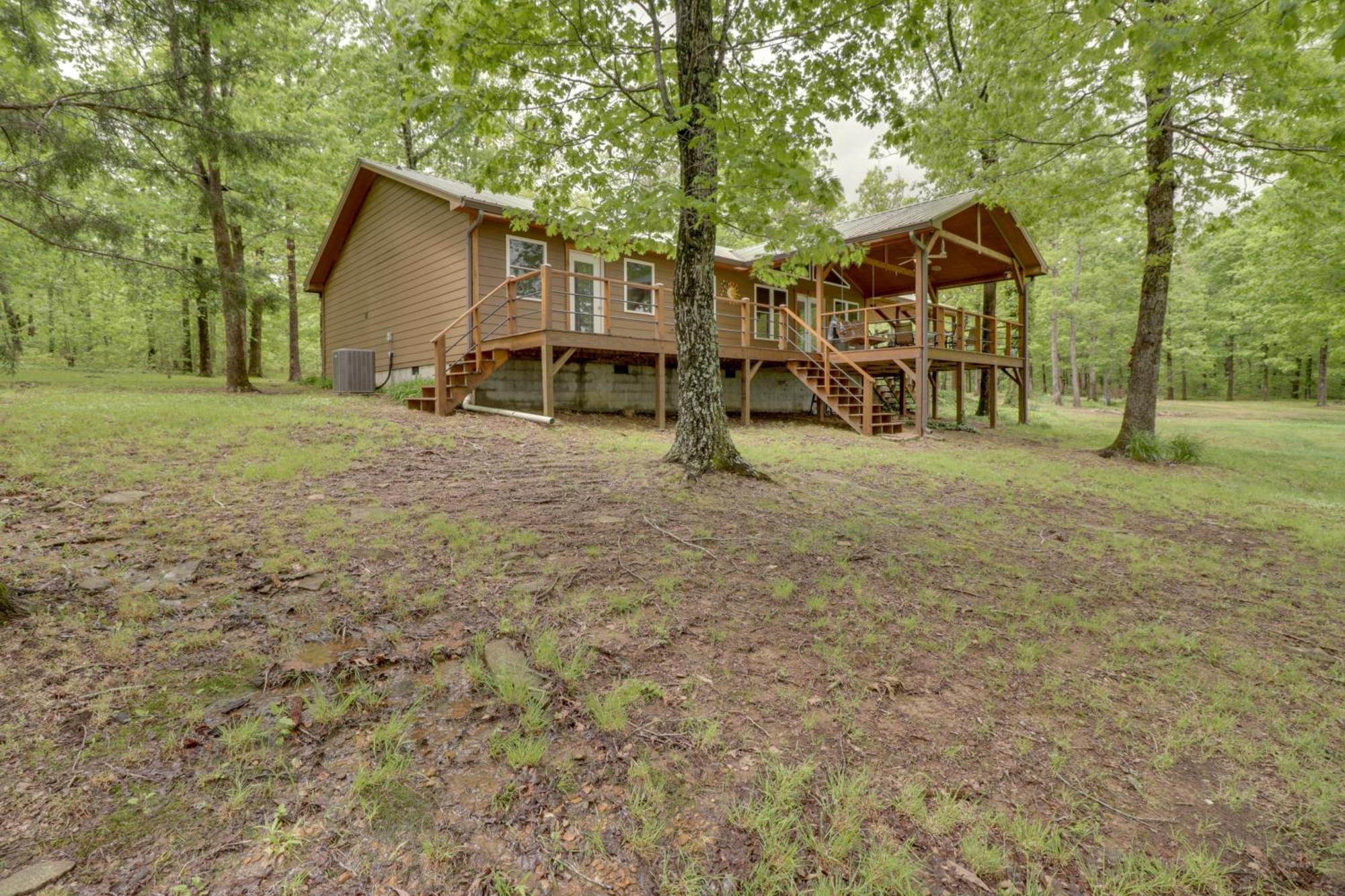 Spacious And Elegant Mountain View Cabin With Deck! Eksteriør bilde