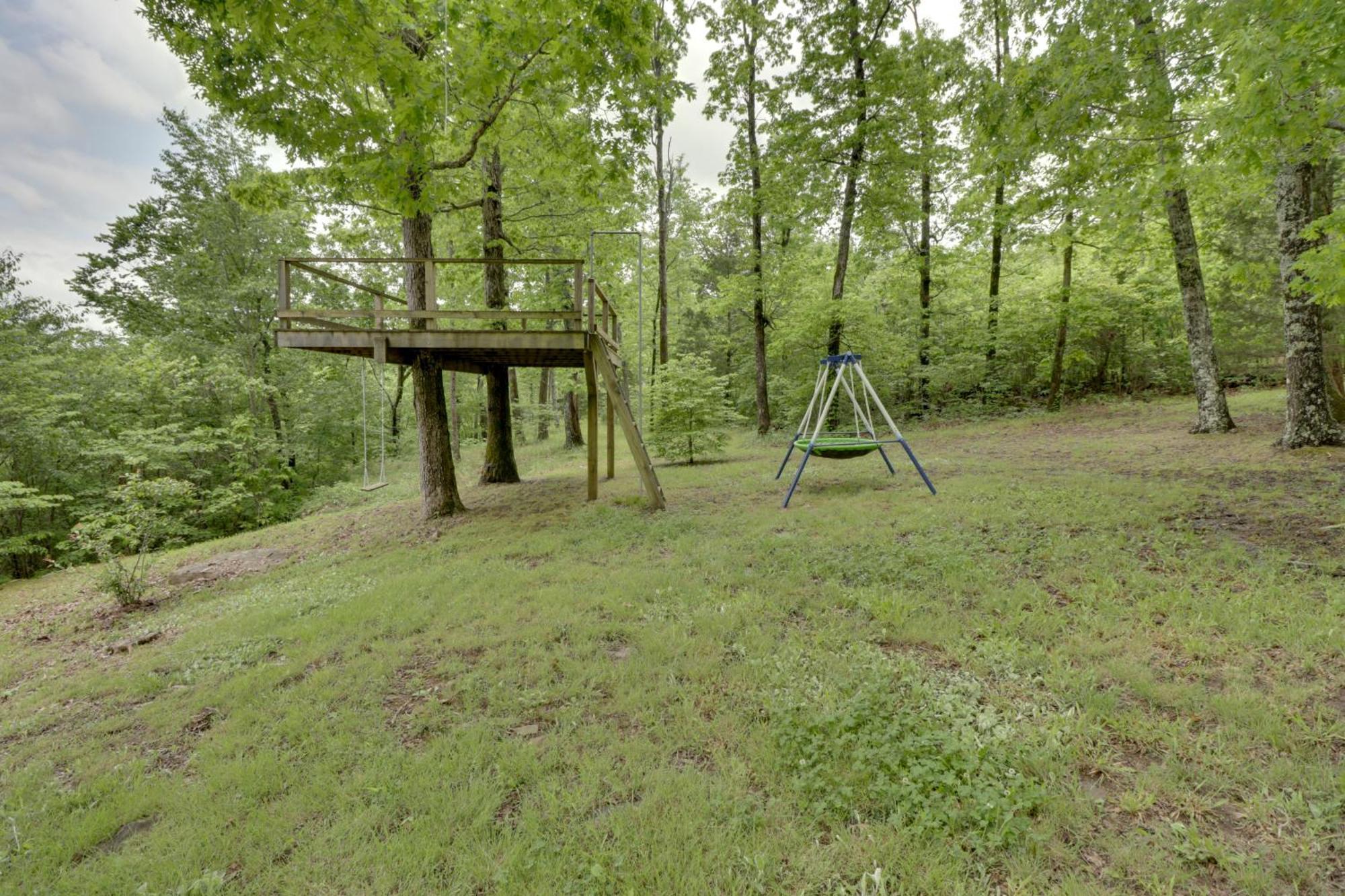 Spacious And Elegant Mountain View Cabin With Deck! Eksteriør bilde