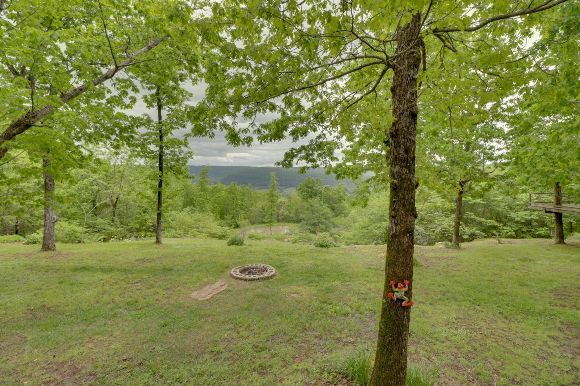 Spacious And Elegant Mountain View Cabin With Deck! Eksteriør bilde