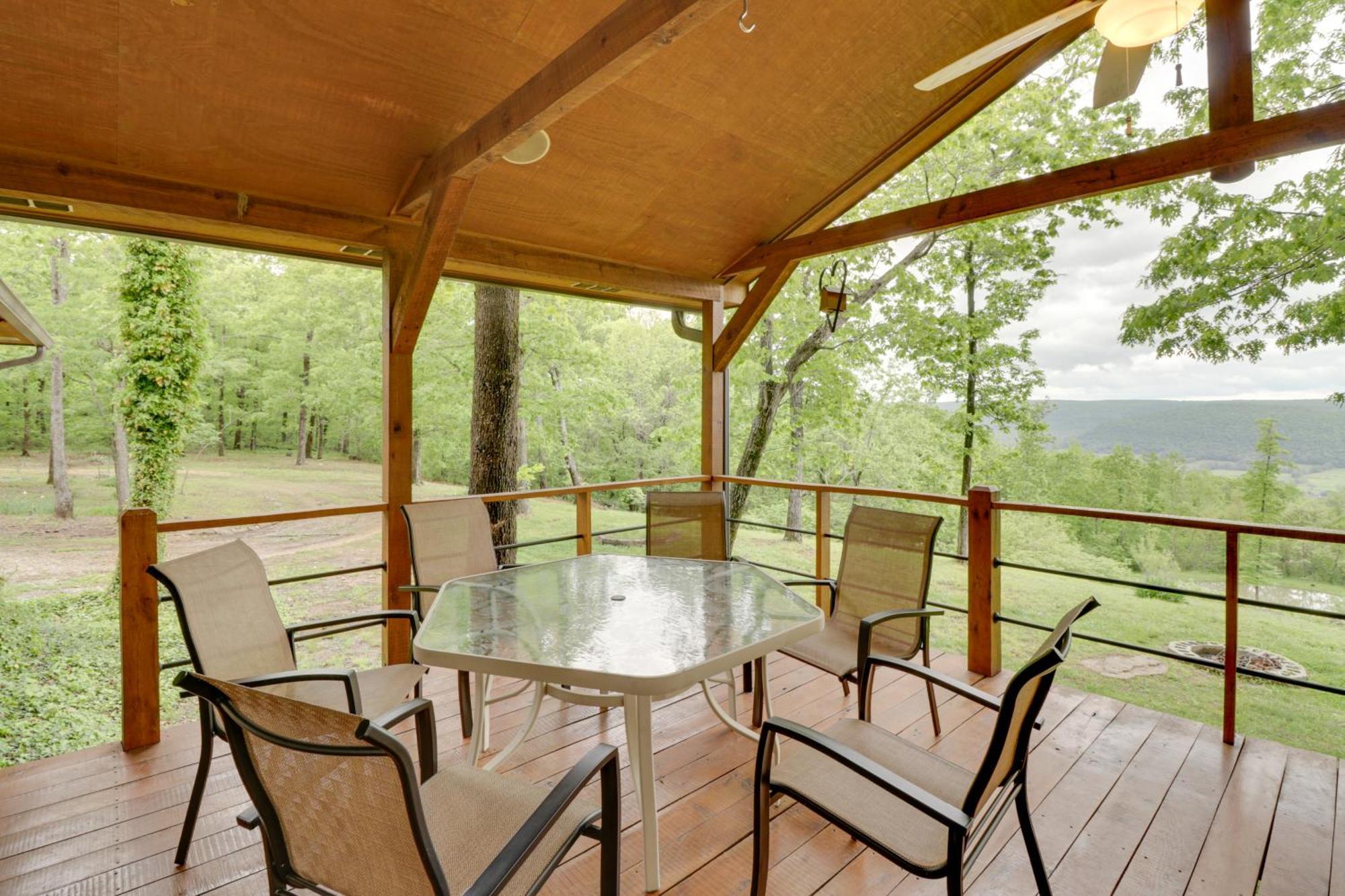 Spacious And Elegant Mountain View Cabin With Deck! Eksteriør bilde
