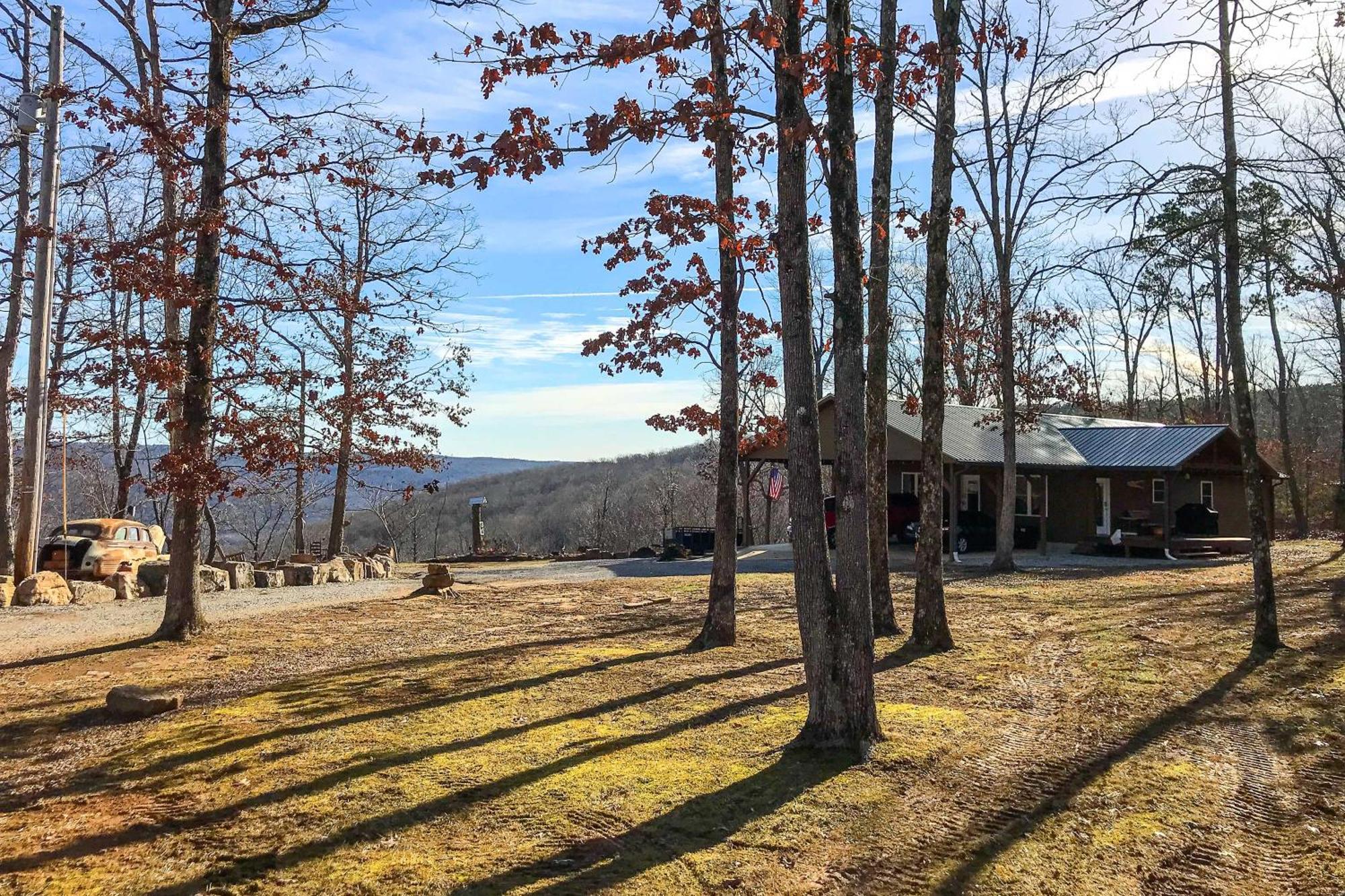 Spacious And Elegant Mountain View Cabin With Deck! Eksteriør bilde